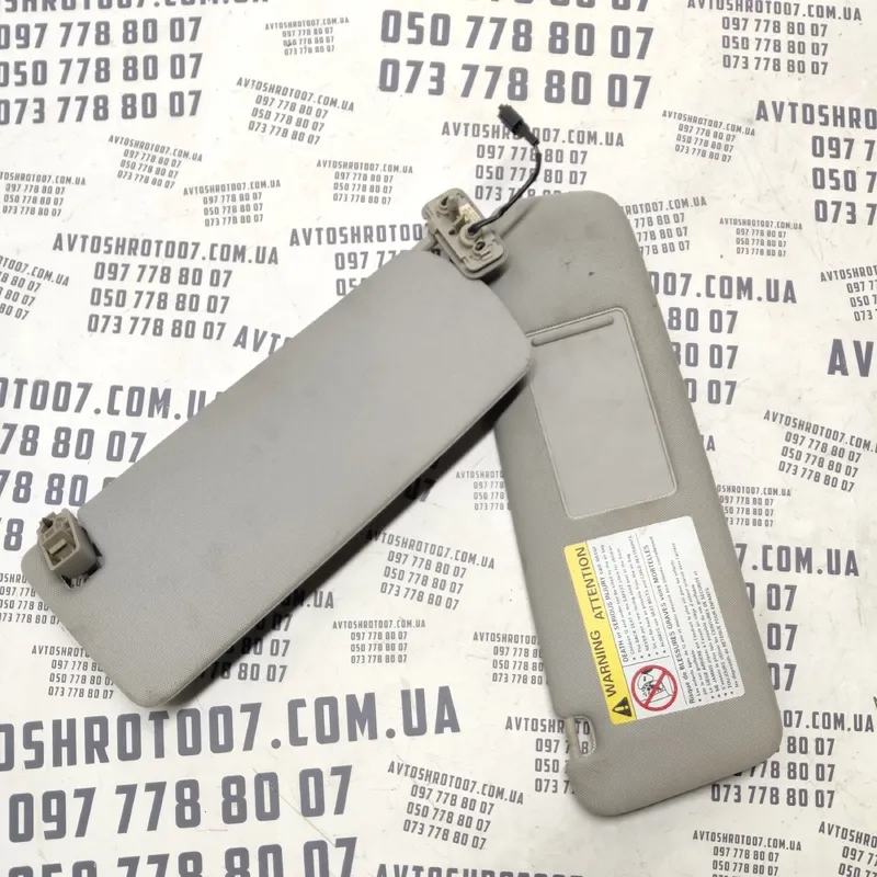 Сонцезахисник Audi Q7 4L 05-15 3.6 Бенз Прав OEM 4L0857552H