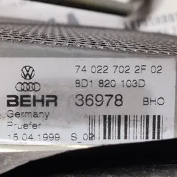 Випарник кондиціонера VW Passat B5 (96-05) OEM 8D1820103D фото 5