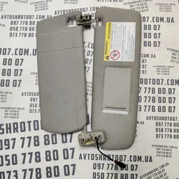 Сонцезахисник Audi Q7 4L (05-15) 3.6 BHK лівий OEM 4l0857551 фото 2