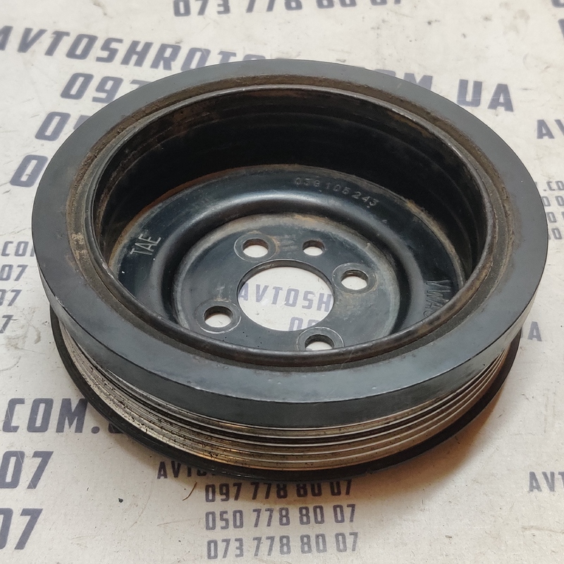 Шків коленвалу Audi A6 C6 (04-11) 2.0 TDI OEM 03g105243
