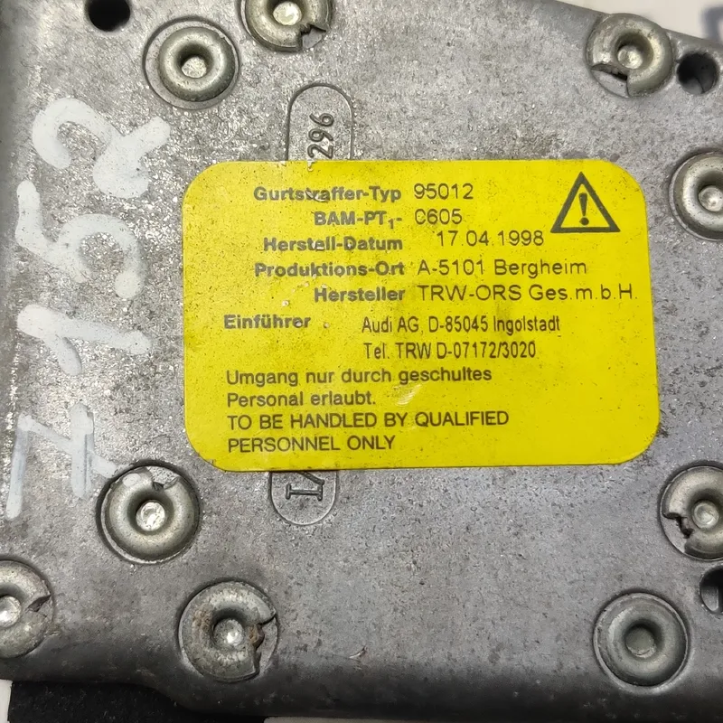 Ремінь безпеки Audi A6 C5 (97-05) задній лівий 4b5857805
