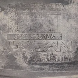 Бризговик Dacia Logan 04-12 1.6 Бенз зад ліва OEM 6001998164 фото 3