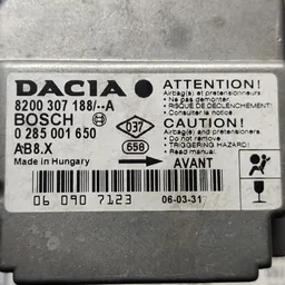 Блок Airbag Dacia Logan (04-12) 1.6 Бензин OEM 8200307188 фото 3