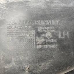 Підкрилок Dacia Logan (04-12) 1.6 лів. зад. OEM 8200209892 фото 3