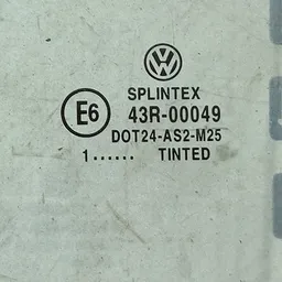 Скло дверей VW Bora (98-05) 1.9 TDI заднє ліве OEM 43r00049 фото 3