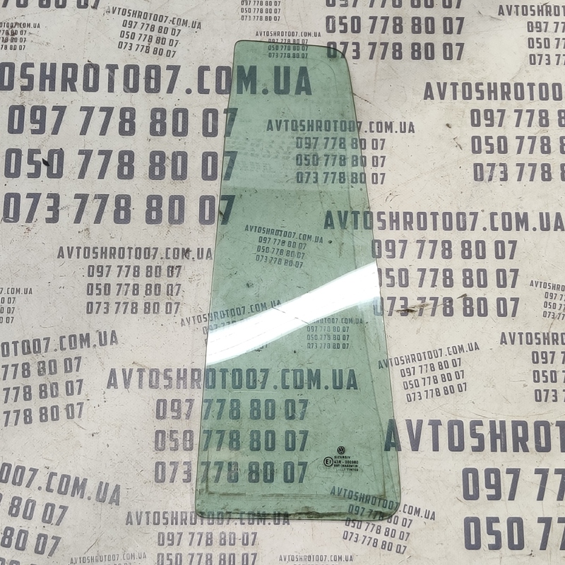 Скло дверей VW Bora (98-05) 1.9 TDI заднє ліве OEM 43r000980