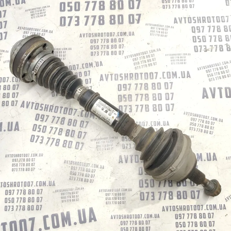 Привід передній VW Bora (98-05) 1.9TDI лівий OEM 1J0407271GC