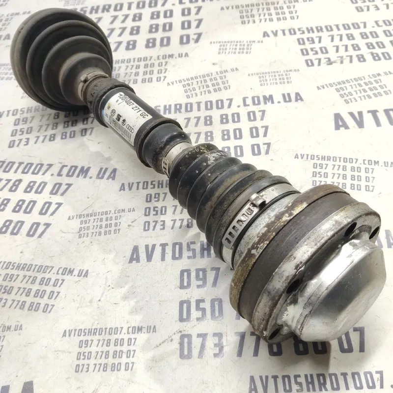 Привід передній VW Bora (98-05) 1.9TDI лівий OEM 1J0407271GC