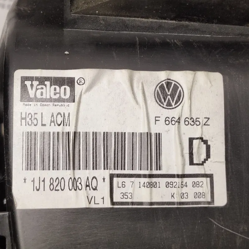 Корпус пічки Volkswagen Bora (98-05) 1.9 TDI OEM 1J1820003AQ