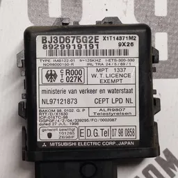 Блок іммобілайзера Mazda Premacy (99-05) 1.8 FP bj3d675g2e фото 4