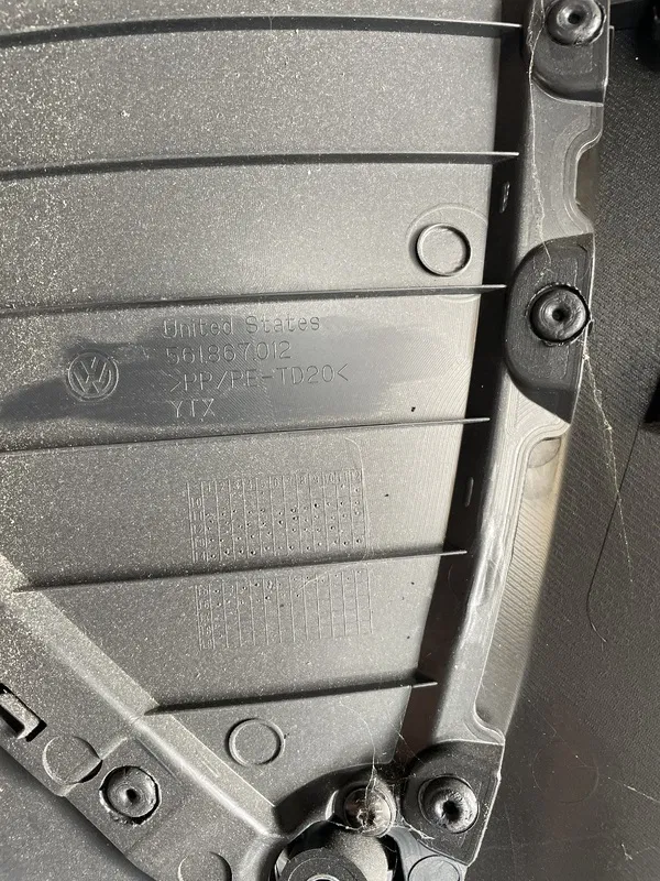 Карта Пд Пр VW Passat B8 USA 11-19 1.8б OEM 867R14LQ-S1T