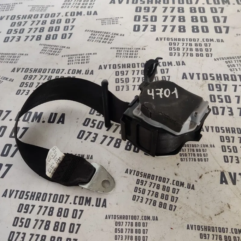 Ремінь безпеки Mazda 6 GJ (12-21) OEM bja780017t