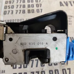 Замок дверей Audi A4 B5 (94-01) задня права OEM 8D0839016A фото 3