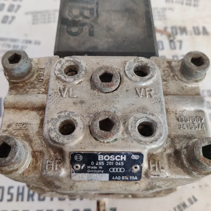 Блок ABS Audi 80 B3 (86-91) OEM 0265201049 4A0614111A
