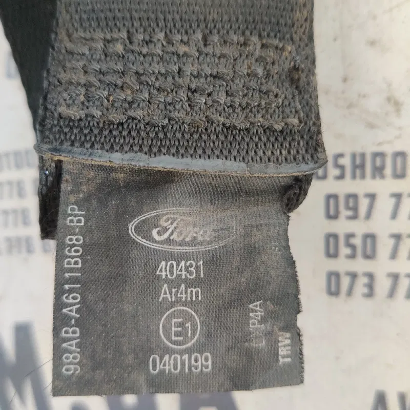 Ремінь безпеки Ford Focus MK1 98-04 задній OEM 98ABA611B68BP