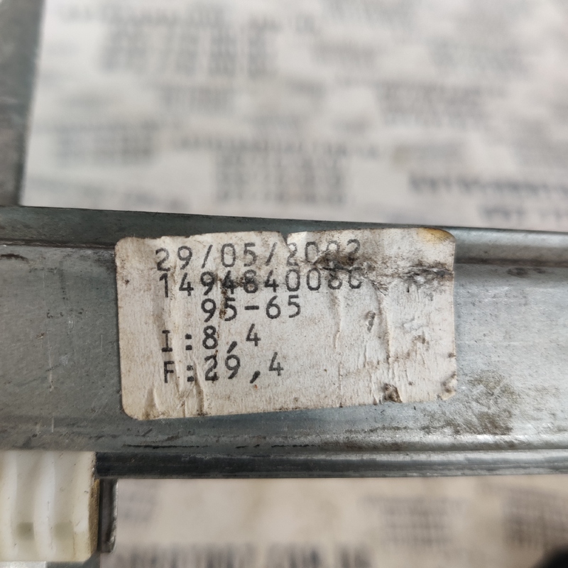 Склопідіймач Citroen C8 (02-14) задній правий OEM 1494840080