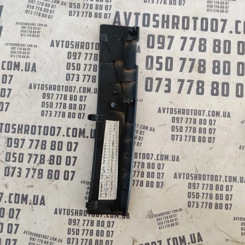 Накладка салону Skoda Fabia 2 (07-14) 5j1857917