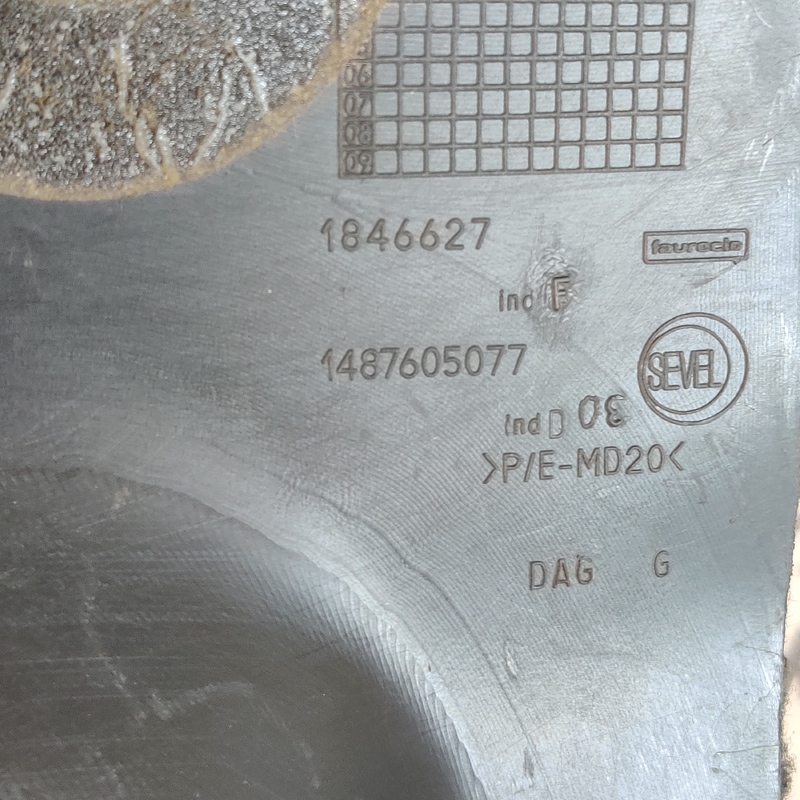 Накладка салону Citroen C8 (02-14) 1487605077