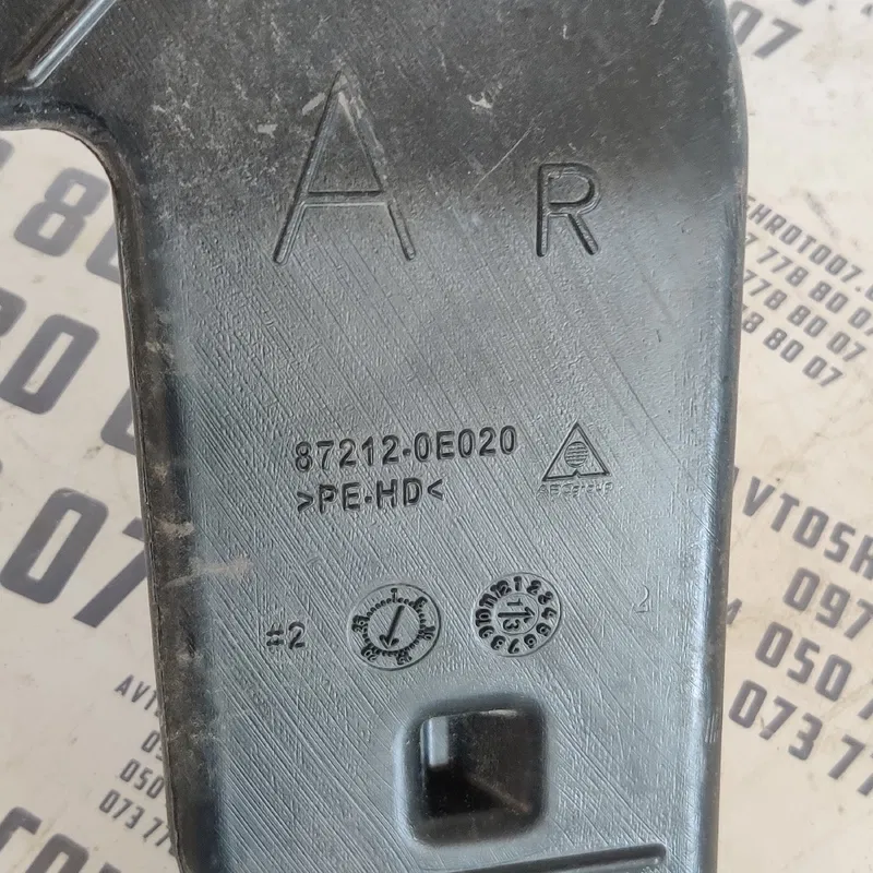 Воздуховод Lexus RX 350 (09-15) правий передній OEM 8,72E+25