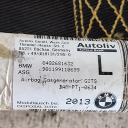 Подушка шторка BMW 320 E46 (98-05) ліва OEM 8482681632 фото 3