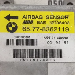 Блок подушок безпеки BMW 320 E46 (98-05) OEM 65778362119 фото 4