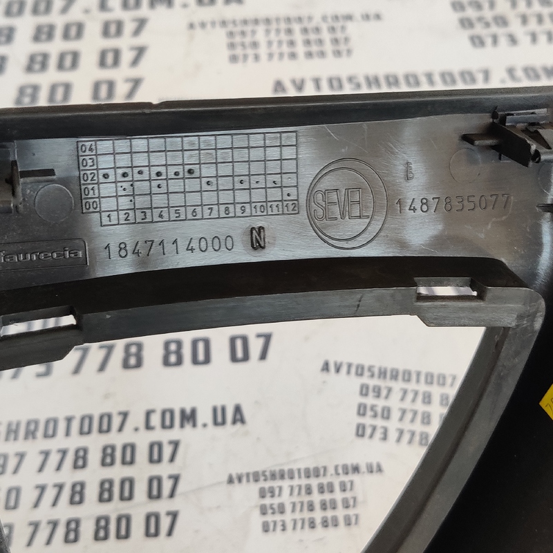 Накладка салону Citroen C8 OEM 1847114000 1487835077
