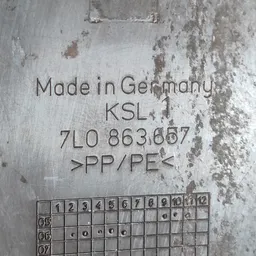Накладка салону Audi Q7 (05-15) 3.6 Бенз ліва OEM 1K0853897B фото 4