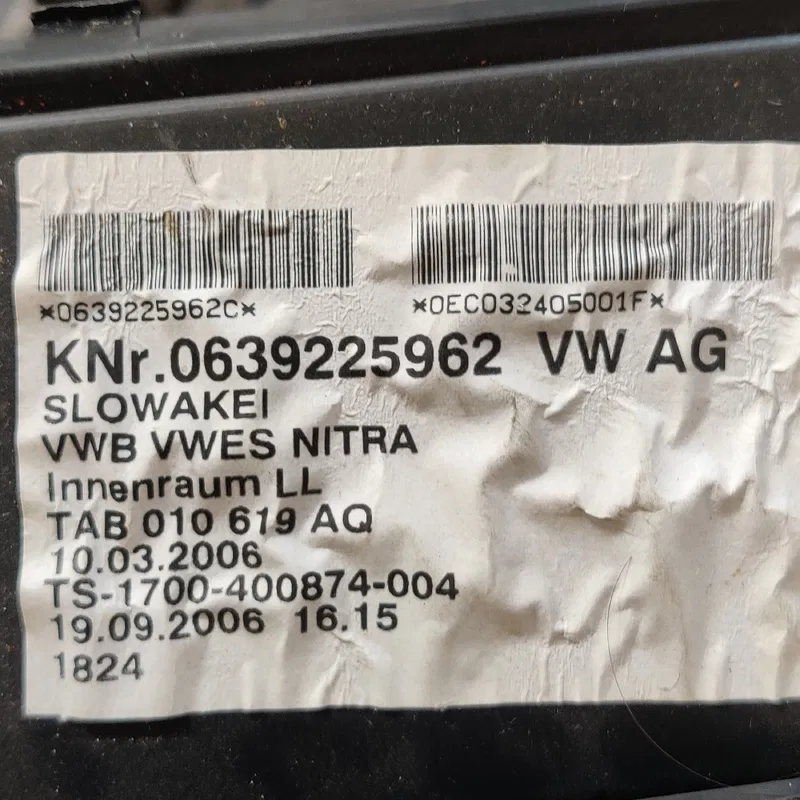 Корпус пічки Audi Q7 4L (05-15) 3.6 Бензин OEM 0639225962