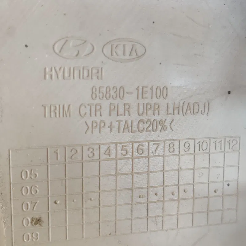 Накладка ліва верхня Hyundai Accent 3 (05-10) OEM 8,58E+105