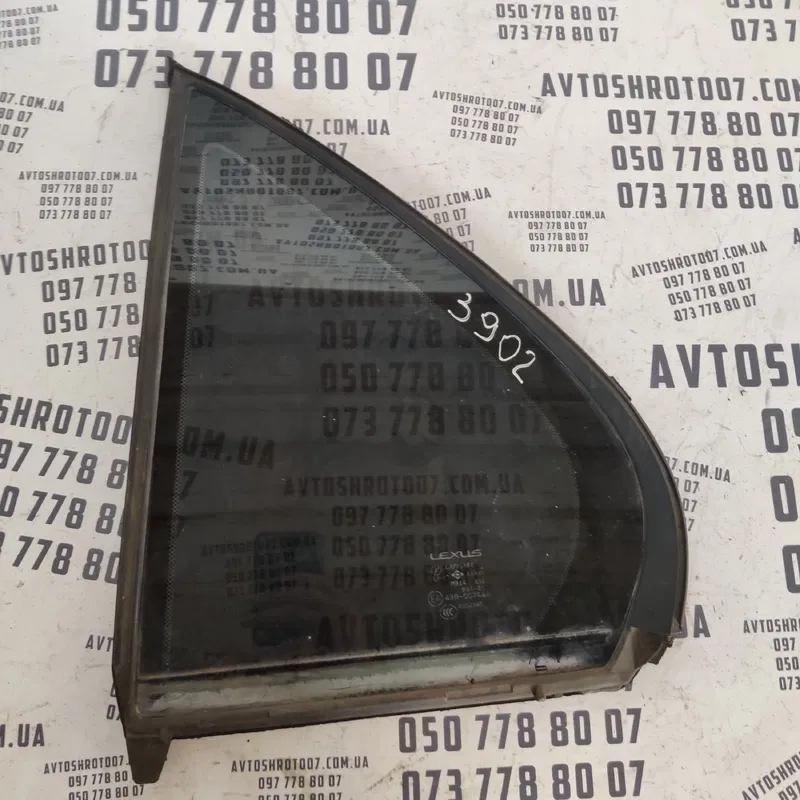 Скло дверей Lexus LS 430 (00-06) задня ліва OEM 43r007446