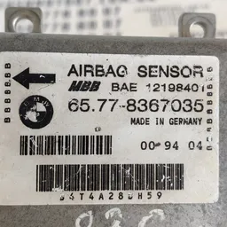 Блок подушок безпеки BMW 3 E36 (90-00) 1.6i OEM 65778367035 фото 4