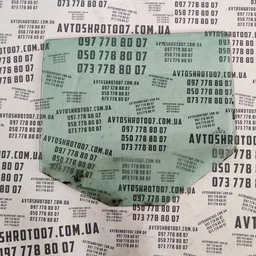 Скло дверей Skoda Fabia 2 (07-14) заднє ліве OEM 43r001057