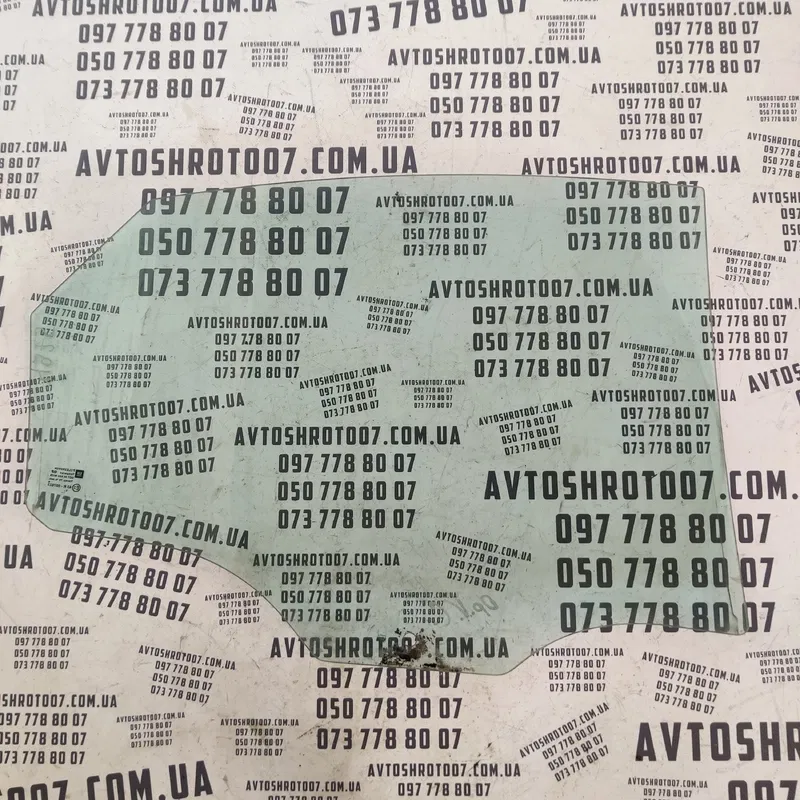 Скло дверей Opel Vectra C (02-08) заднє ліве OEM 43R007023