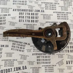 Цапфа Audi Q7 4L (05-15) 3.6 Бенз перед ліва OEM 7LC407257A