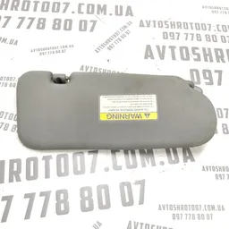 Сонцезахисник Kia Sorento 1 (02-09) 2.5 CRDi лівий фото 3