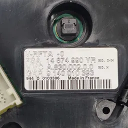 Блок клімату Peugeot 807 (02-14) 2.2 HDI OEM 9140010393 фото 5