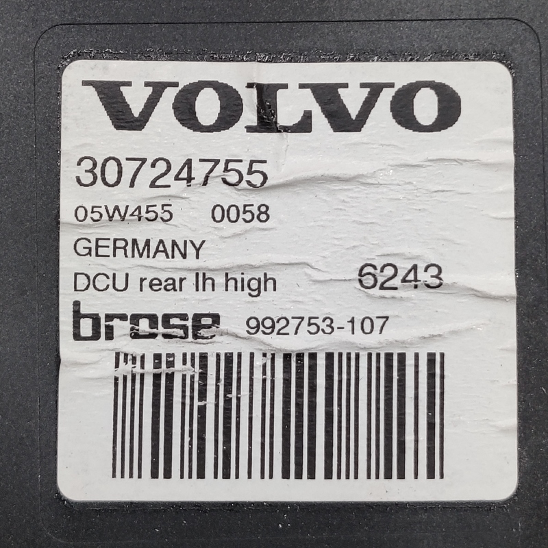 Мотор склопідіймача Volvo V50 04-12 2.0D задня ліва 30724755