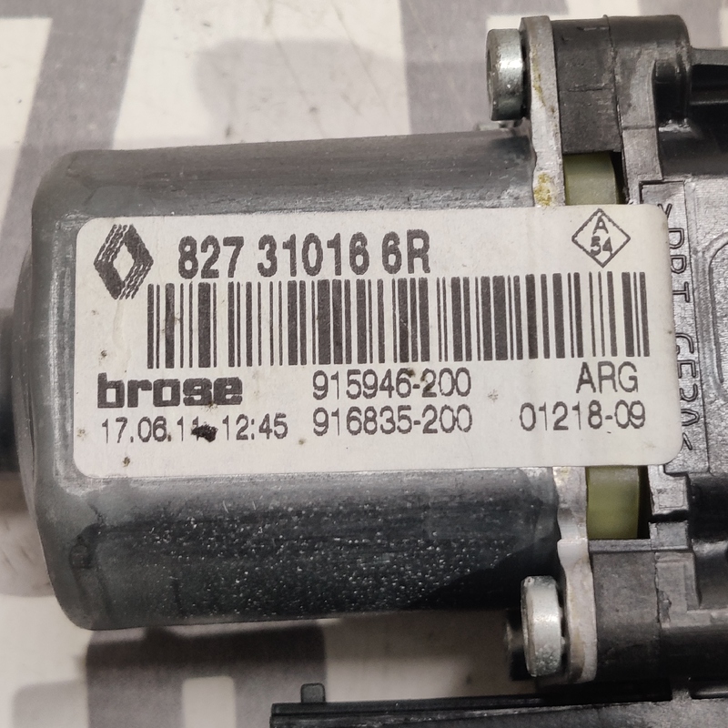 Мотор склопідіймача Scenic 3 09-16 1.6D ЗЛ OEM 827310166r