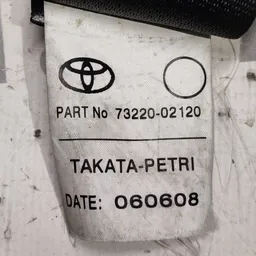 Ремінь безпеки Toyota Auris 06-12 1.6 Бензин лів. 7322002120 фото 4