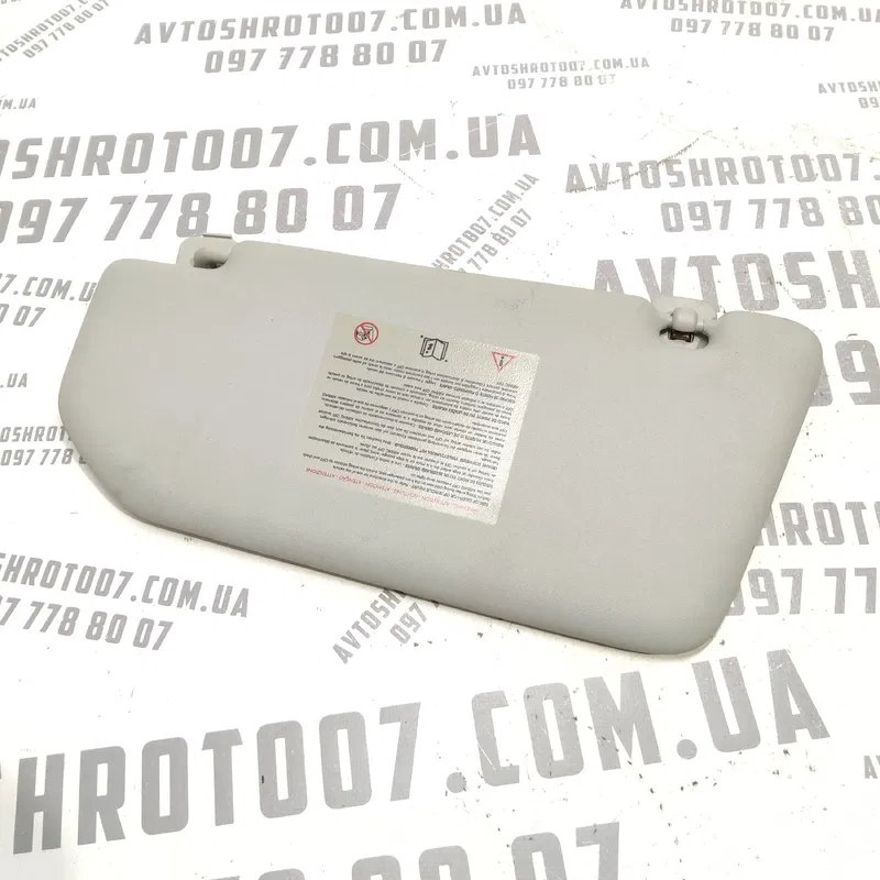Сонцезахисник Renault Grand Scenic 3 (09-16) 1.6 dCi права
