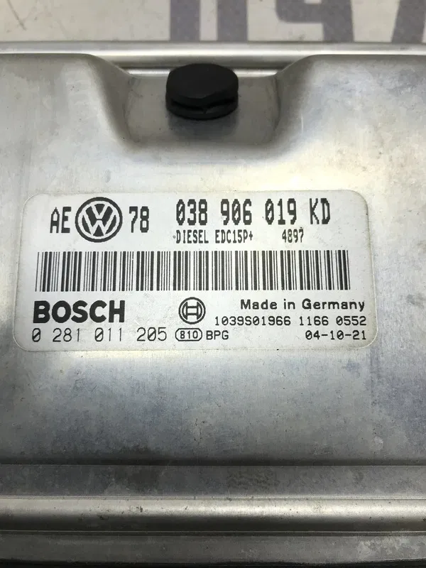 ЕБУ двигуна VW Passat B5+ (00-05) 1.9 Дизель OEM 038906019kd