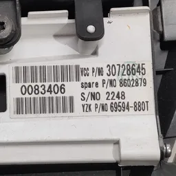Панель приладів Volvo V50 (04-12) 2.0 Дизель OEM 30728645 фото 5