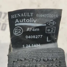 Ремінь безпеки Renault Grand Scenic 3 09-16 1.6 Diesel лівий фото 3