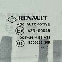 Скло дверей Renault Grand Scenic 3 (09-16) 1.6D заднє ліве фото 3