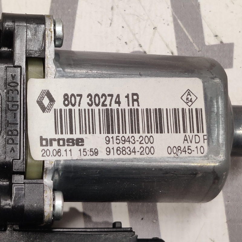 Мотор склопід. Renault Scenic 3 09-16 1.6D Пр OEM 807302741r