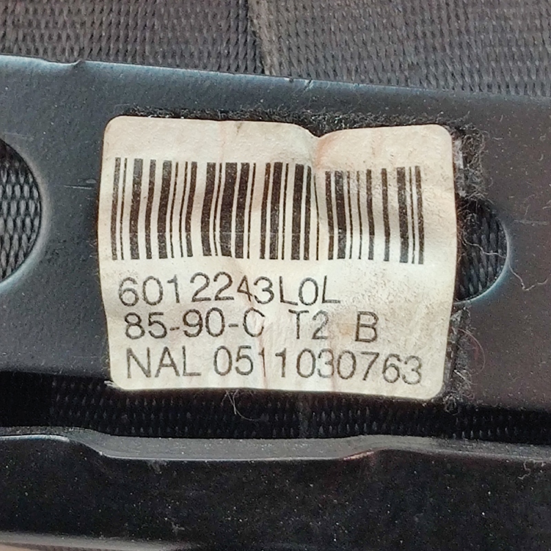 Ремінь безпеки Volvo V50 04-12 2.0D пер.лів. OEM 6012243l0l