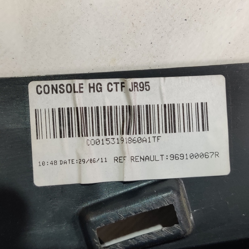 Консоль центральна Renault Grand Scenic 3 (09-16) 1.6 диз