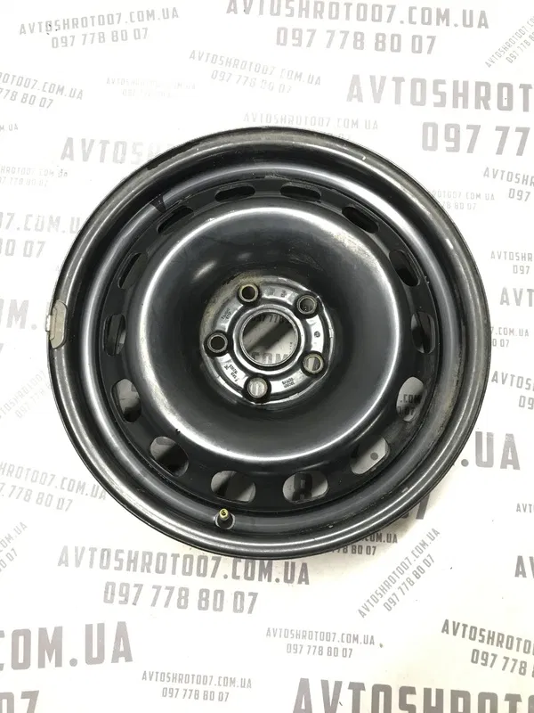 Диск сталевий R16 VW Passat B5+ (00-05) 1.9D 3B0601027F