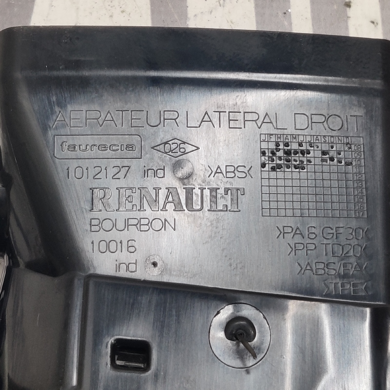 Дефлектор обдуву правий Renault Grand Scenic 3 (09-16) 1.6D