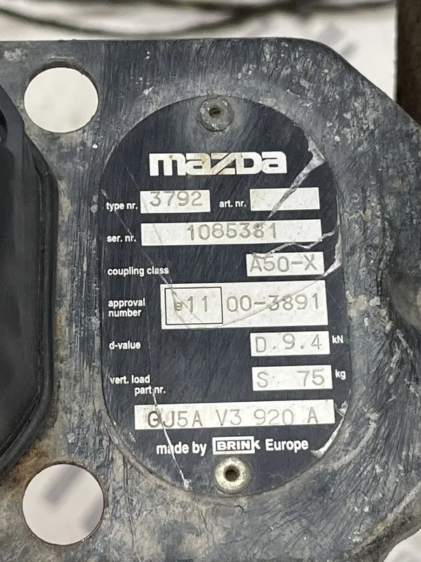 Фаркоп Mazda 6 GY (02-08) 2.0 Бензин
